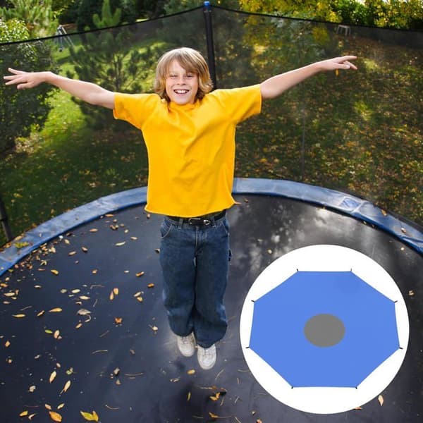 Skyddande överdrag för trädgårdstrampolin - UV-beständigt solskydd för 304 cm trampolin