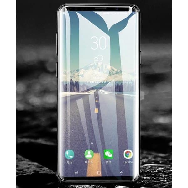 Full dekning for Samsung Note 9 10D herdet glass
