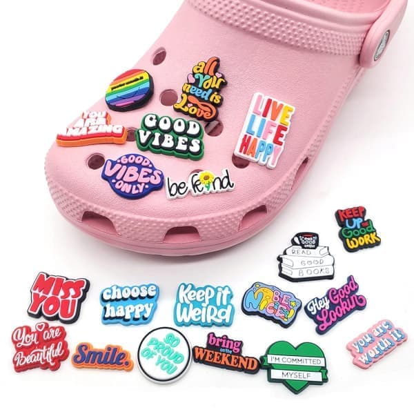 50 st skoberlocker, Crocs-berlocker Crocs-tillbehör för flickor pojkar