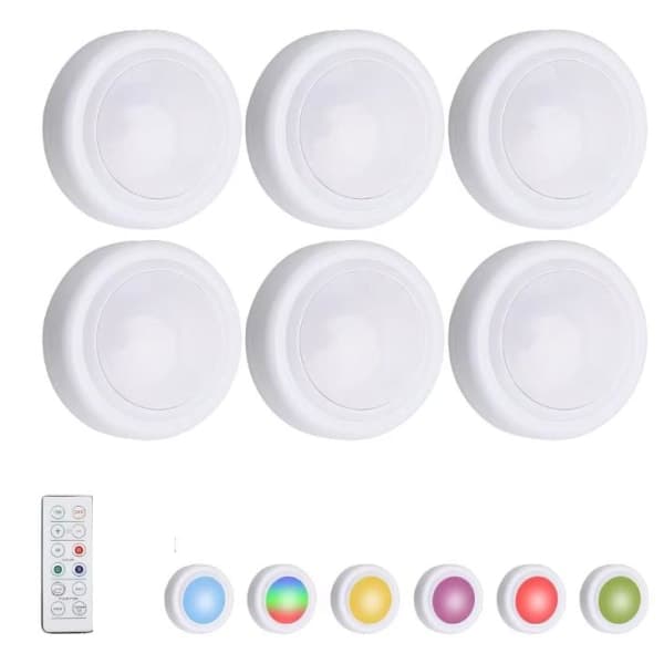 Langattomat LED-kohdevalot kaukosäätimellä