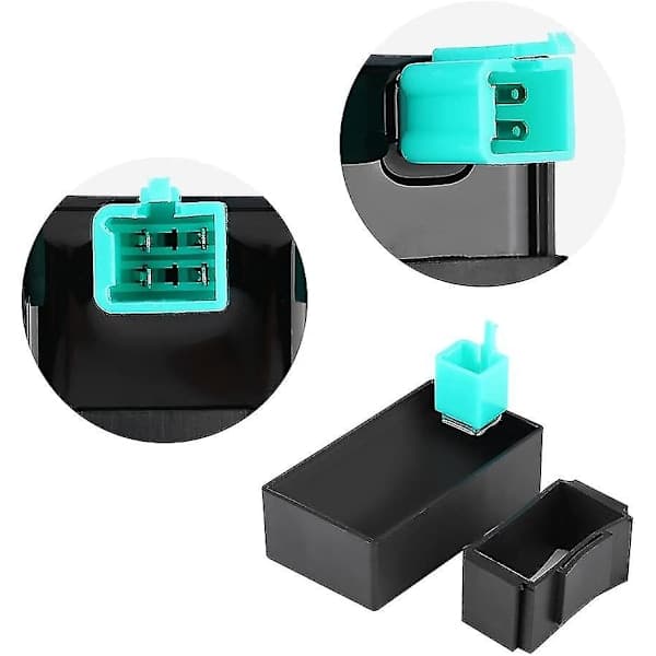 Racing CDI, Premium 4-pin DC CDI-boks Passer de fleste 50cc 70cc 90cc 110cc Scooter ATV DY100 (1 stk)