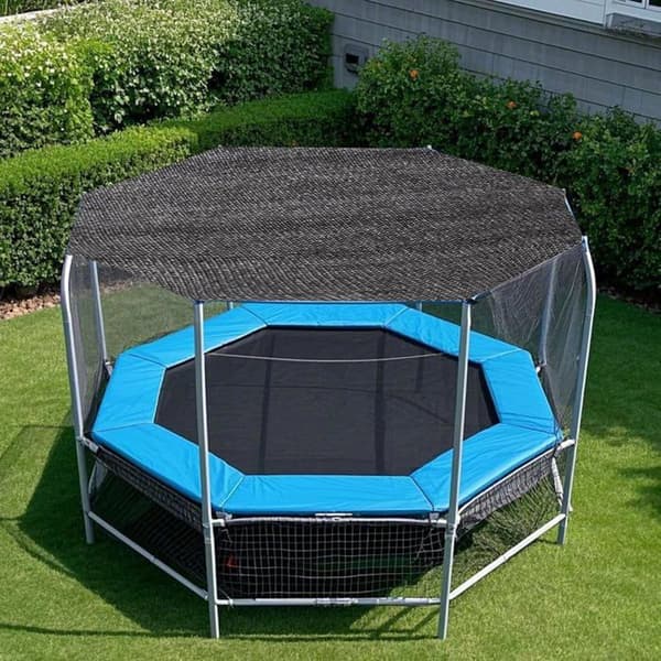 Solskydd för studsmatta - Diameter 365 cm - För 8 stolpar - UV-beständig - Studsmattetillbehör