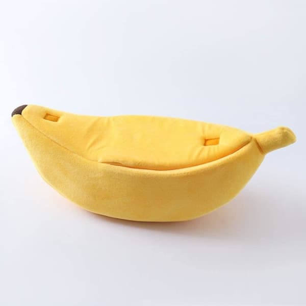 Bananformad kattkorg Gul