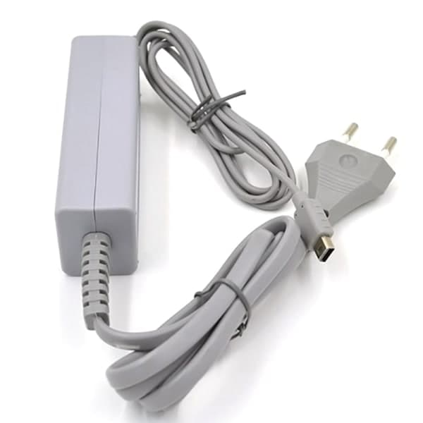 100-240V AC Oplader Adapter til Nintendo Wii U Gamepad Controller EU stik