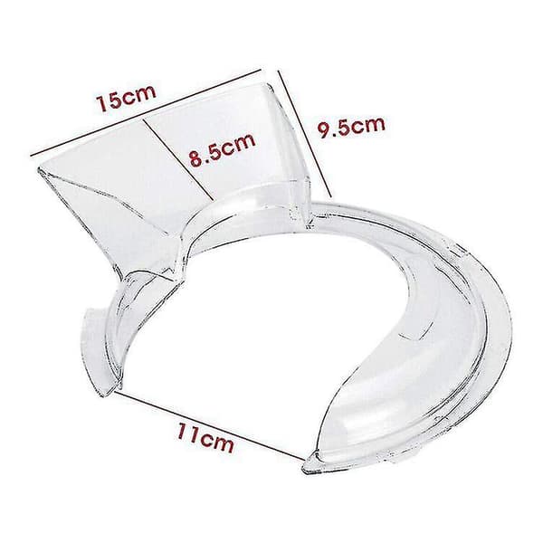 Erstatningshelleskjold Sprutbeskyttelse for Kitchenaid 4.5/5qt stativmiksere