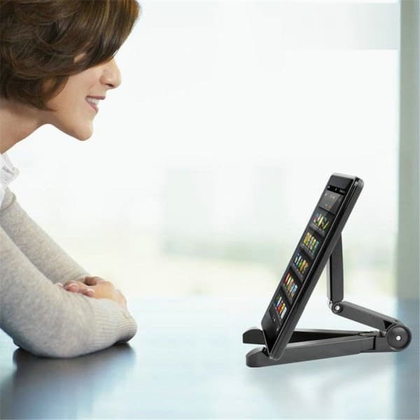 Stand/holder til mobiler og tablets (Universal) Sort Black