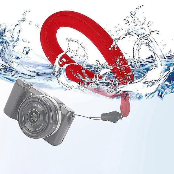 Flydende kamerarem til håndled, til GoPro-kamera, neopren, EPE-skum, vandtæt telefonrem - Blå Multicolor Blå Blue