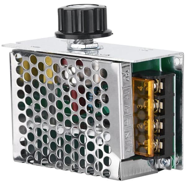 4000W AC spenningsregulator, 220V dimmer, temperatur- og hastighetskontroller for elektrisk motor