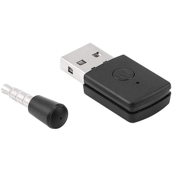 PS4 Bluetooth-adapter - Mini USB 4.0 Bluetooth-headsetadapter Mini trådlös mikrofon Bluetooth D svart