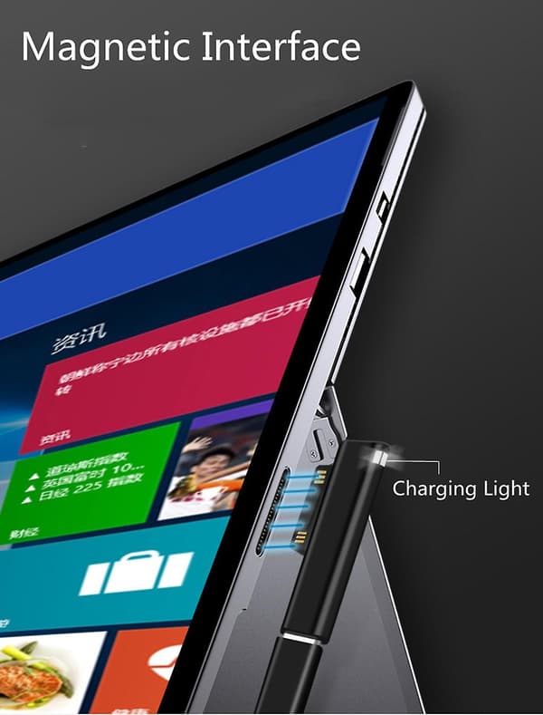 Usb C Pd Snabbladdningskontaktomvandlare för Microsoft Surface Pro 3 4 5 6 Go Usb Typ C Hona Adapterkontakt för Surface Book
