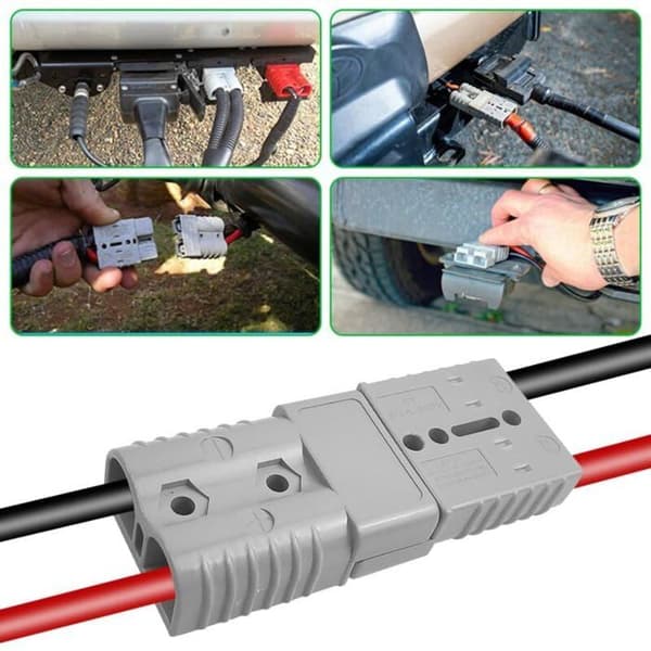 4-delt 175A Hurtig Batteristik, Hurtigstik, Batteri Hurtigforbindelsesstik, Batteriterminaler