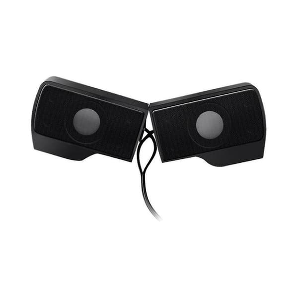 Mini bærbar USB stereo højttaler controller soundbar til bærbar computer