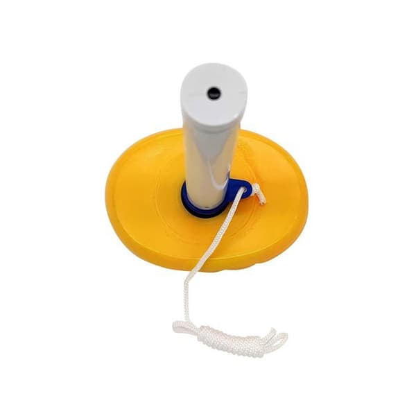 1 st multifunktionell flytande pooltermometer - Vattentermometer i tecknad stil för spa gul