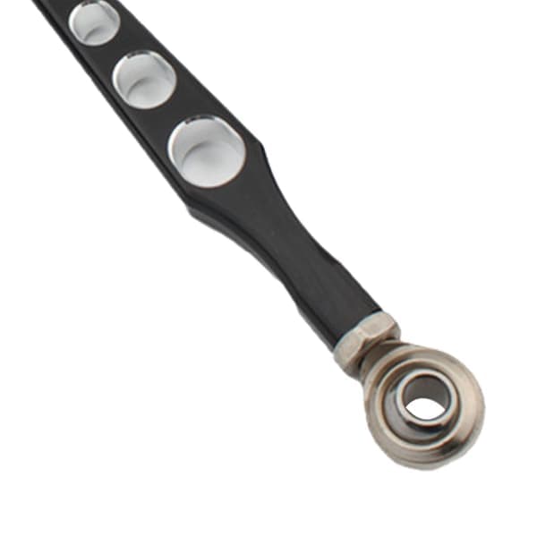Moottorin vaihdevivun vivusto helppo asennus vaihdevipu Harley Road King musta 33,8 cm Black
