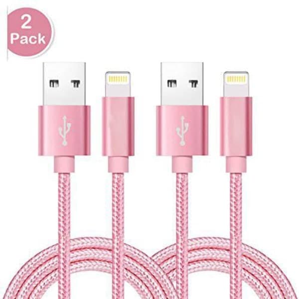 stk topkvalitet 2 m iphone kabel - rød