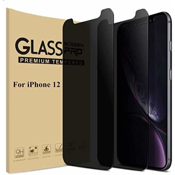2 privatlivsskærmbeskyttere til iPhone 13/13 pro