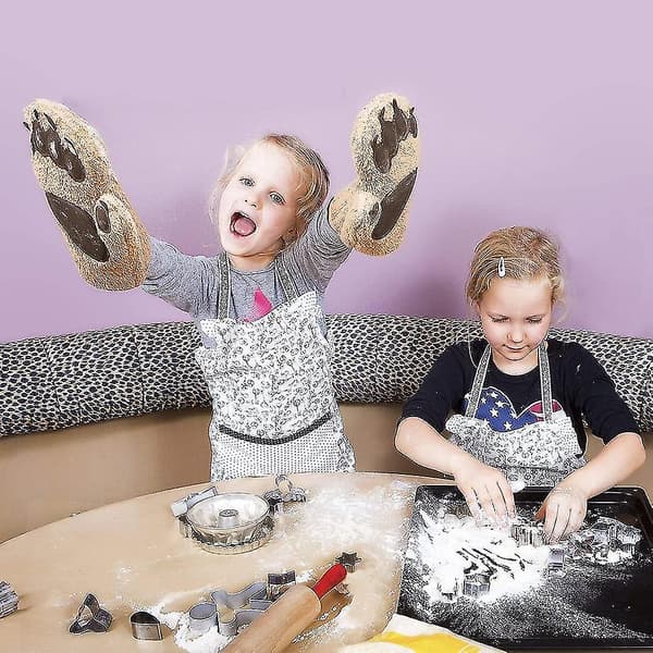 Bjørnebagehandsker, grydehandsker, ovnhandsker, køkkenhandsker
