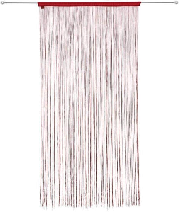 Lankaverho (leveys 100*200 cm) Punainen