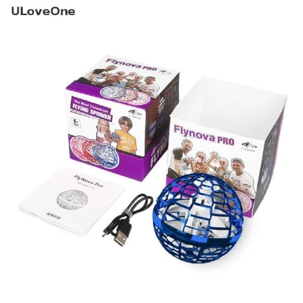 FlyNova Pro Magic Mini Ball Drone LED-valolla