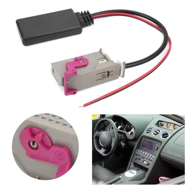 Langaton Bluetooth-äänisovitin Audi A3 A4 A6 A8 TT R8 RNS-E -malleihin