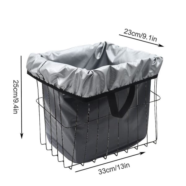 Sykkelkurvforing Cargo Nettdeksel Refleksstripe