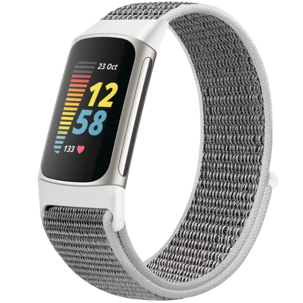 Reserve Sport Loop Watch Rem til Fitbit Charge 5 Nylon Yellow
