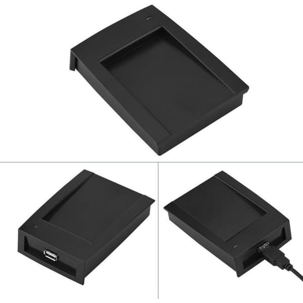 Smart RFID-ID-kortläsare med vanlig USB-närhetssensor (ingen läsare krävs) för passerkontroll