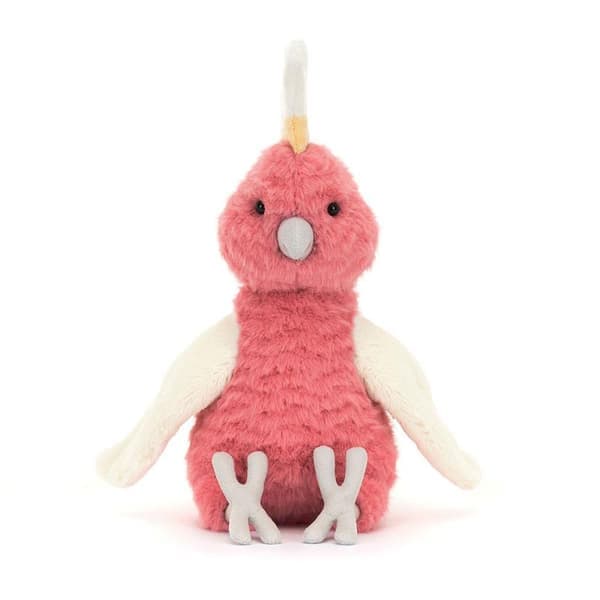 Jellycat 25 cm Squawkatoo -pehmolelu
