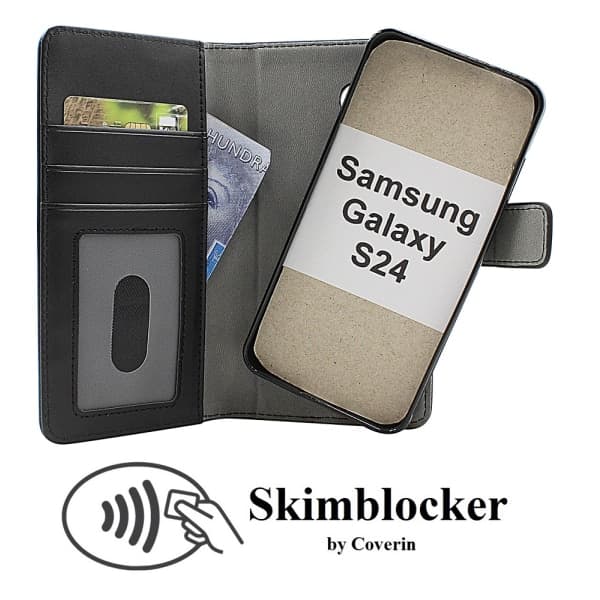Skim blocks Magnetfodral Samsung Galaxy S24 5G