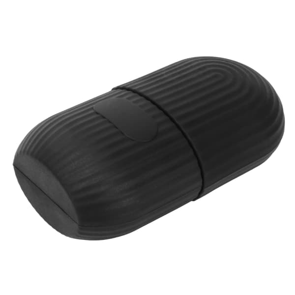 Is Face Roller Cold Ice Form Holder Silicone Genanvendelig til Ansigtspleje DIY Ansigtspleje Sort Stribet Sort