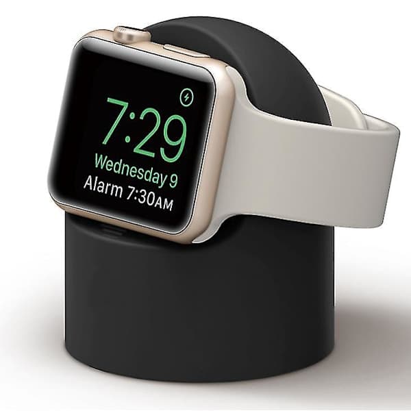 Latausasema Apple Watch -lataimelle ja tarvikkeille (Musta)