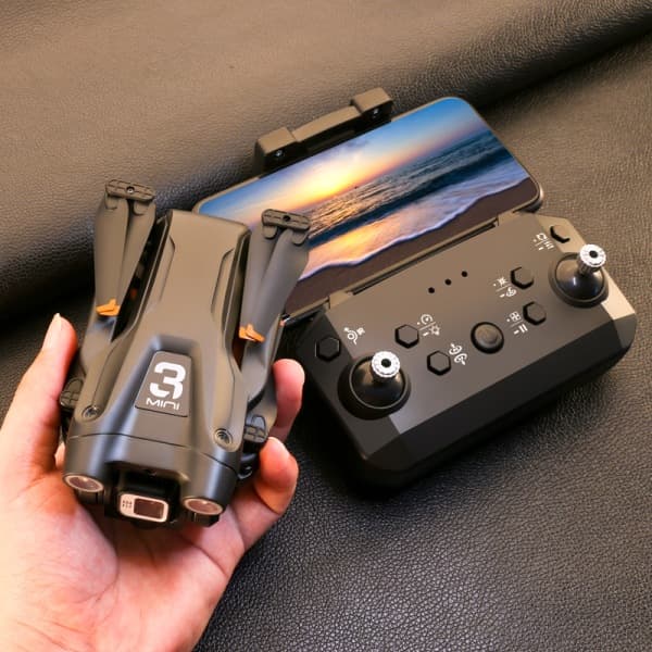 Z908 Pro 4K Drone Musta Musta