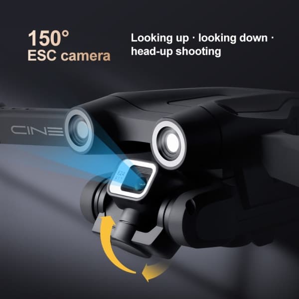 Z908 Pro 4K Drone Svart Svart