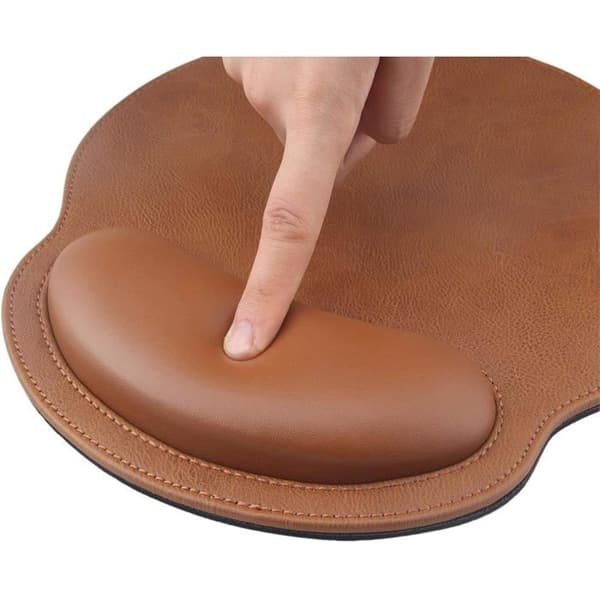 Musematte med gel-håndleddsstøtte, ergonomisk musematte, komfortabel spillmusematte med håndleddsstøtte