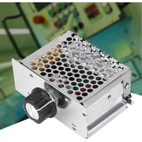 4000W AC spenningsregulator, 220V dimmer, temperatur- og hastighetskontroller for elektrisk motor