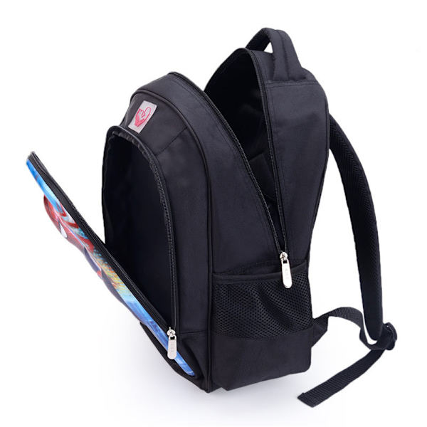 Barn Sonic The Hedgehog Pojke Flicka Ryggsäck Skolväska Ryggsäck Cartoon Bookbag Gåvor C S