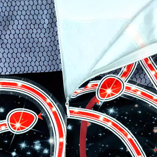 Flickors Glitterdräkt Kostym Lilla Barn Sångare Konsert Body Snake Cosplay Jumpsuit 150cm
