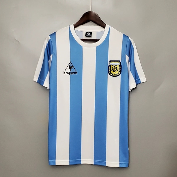 Argentina 1986 HEMMATRÖJA Vintage Fotbollströja 2XL