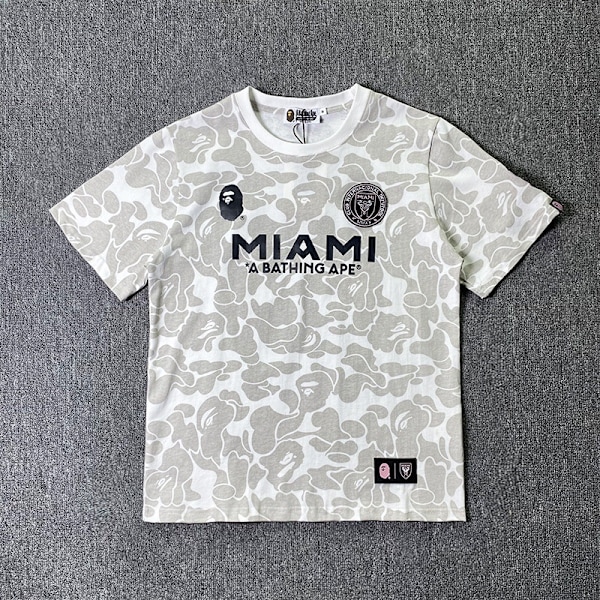 Miami Retro - Sport Fotbollströja Kortärmad T-shirt För Herr White M