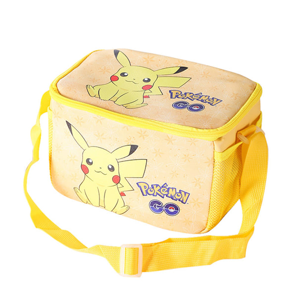 Pikachu Multifunktionell Lunchlåda Lunchväska, Bärbar Återanvändbar Lunch Tote #2