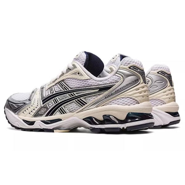 ASICS GEL-Kayano 14 Herrskor Lågprofil Löparskor för Asfalt White Black Silver 40.5