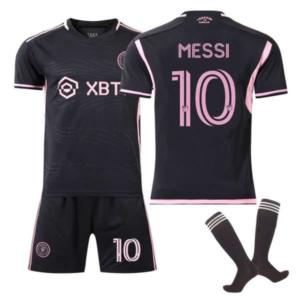 Fotboll Set, nr 10 Fotbollsträningsuniform, Messi Fotbollströja Kit Size 24