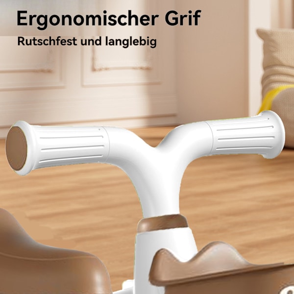 [Snabb Leverans] Balanscykel för Barn Mini Löphjul, Glidbil, med Vältskydd och 3 Hjul, Ergonomisk Design, för Att Lära Sig Köra