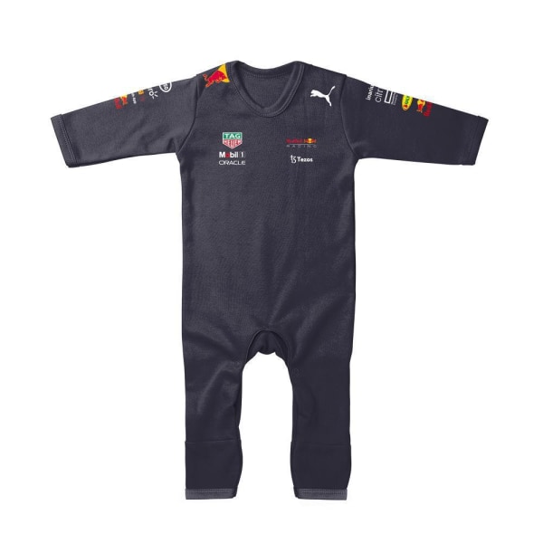 2023 F1 Ny Säsong Sport Baby Jumpsuit Nyfödd Baby Pojkar Jumpsuit Romper Långärmad Höst Vår Kläder D 18M