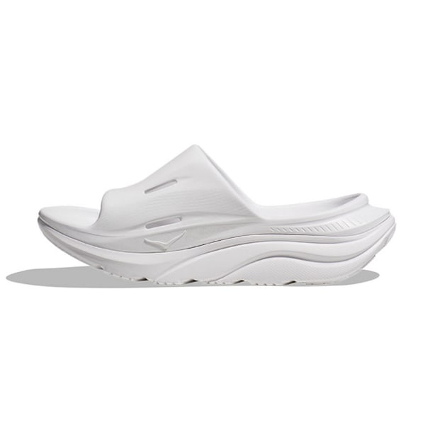 HOKA ONE ONE Unisex Ora Recovery Slide 3 Sandaler White 40