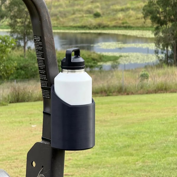 Magnetiska flaskhållare för 46, 50, 64 oz, Kraftig magnetisk mugghållare, 3D-printad magnetisk flaskhållare, Portabelt vattenflaskställ 50 ounces