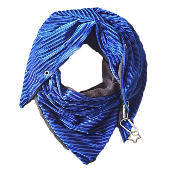 Kvinnors vinter enkel stickad varm sjal halsduk Blue 4313 | Blue | Fyndiq
