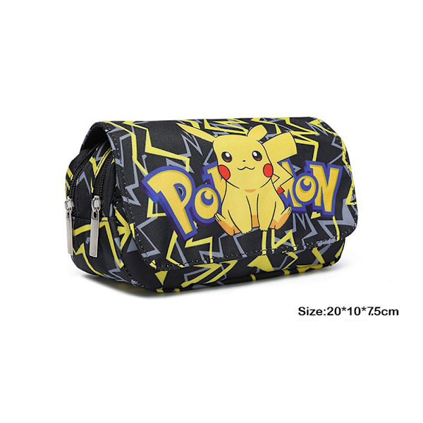 Pikachu pennfodral Väska Stationery Organizer Multifunktion A