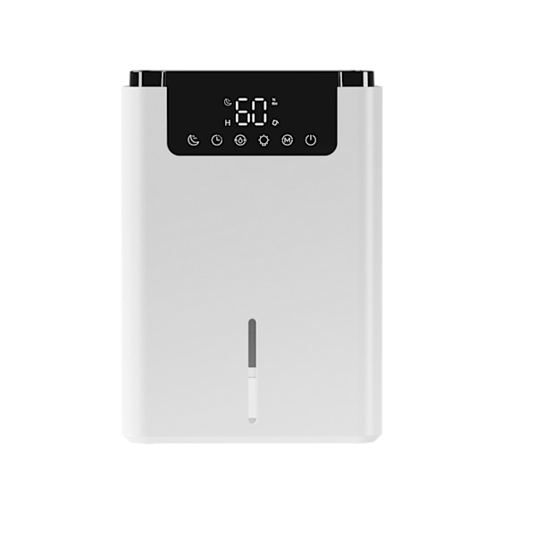 Luftavfuktare, 60W Intelligent Elektrisk Avfuktare, Med Avfrostnings- & Sovlägesfunktion, För Sovrum, Källare, Barnrum och Andra Rum