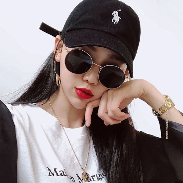 Het säljer polo keps herr dam baseboll unisex klassisk hatt present justerbar White